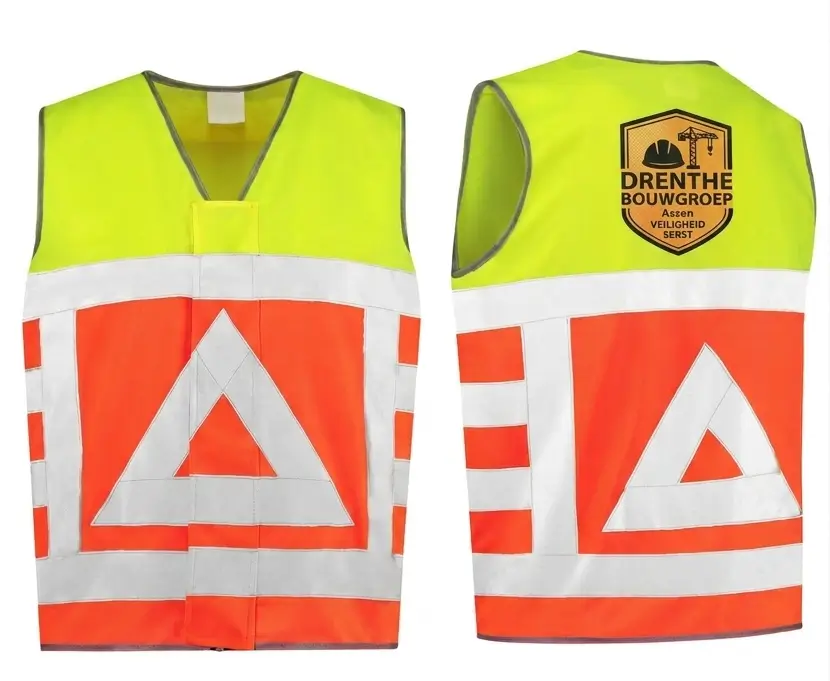Veiligheidsvest geel / oranje Verkeersregelaar